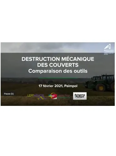 Agriculture : des solutions mécaniques alternatives aux herbicides