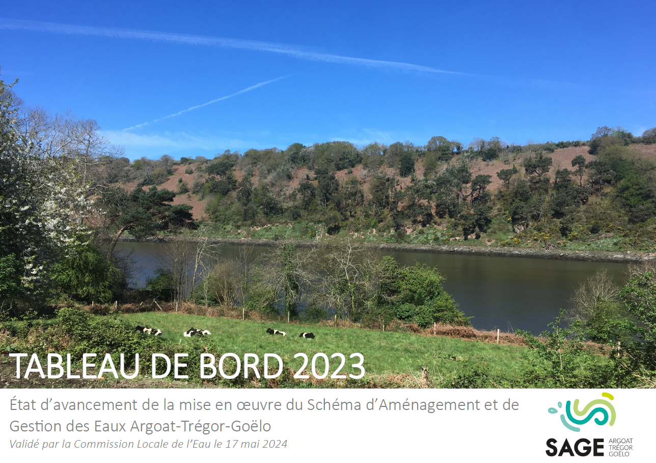 Tableau de Bord 2023 du SAGE Argoat-Trégor-Goëlo